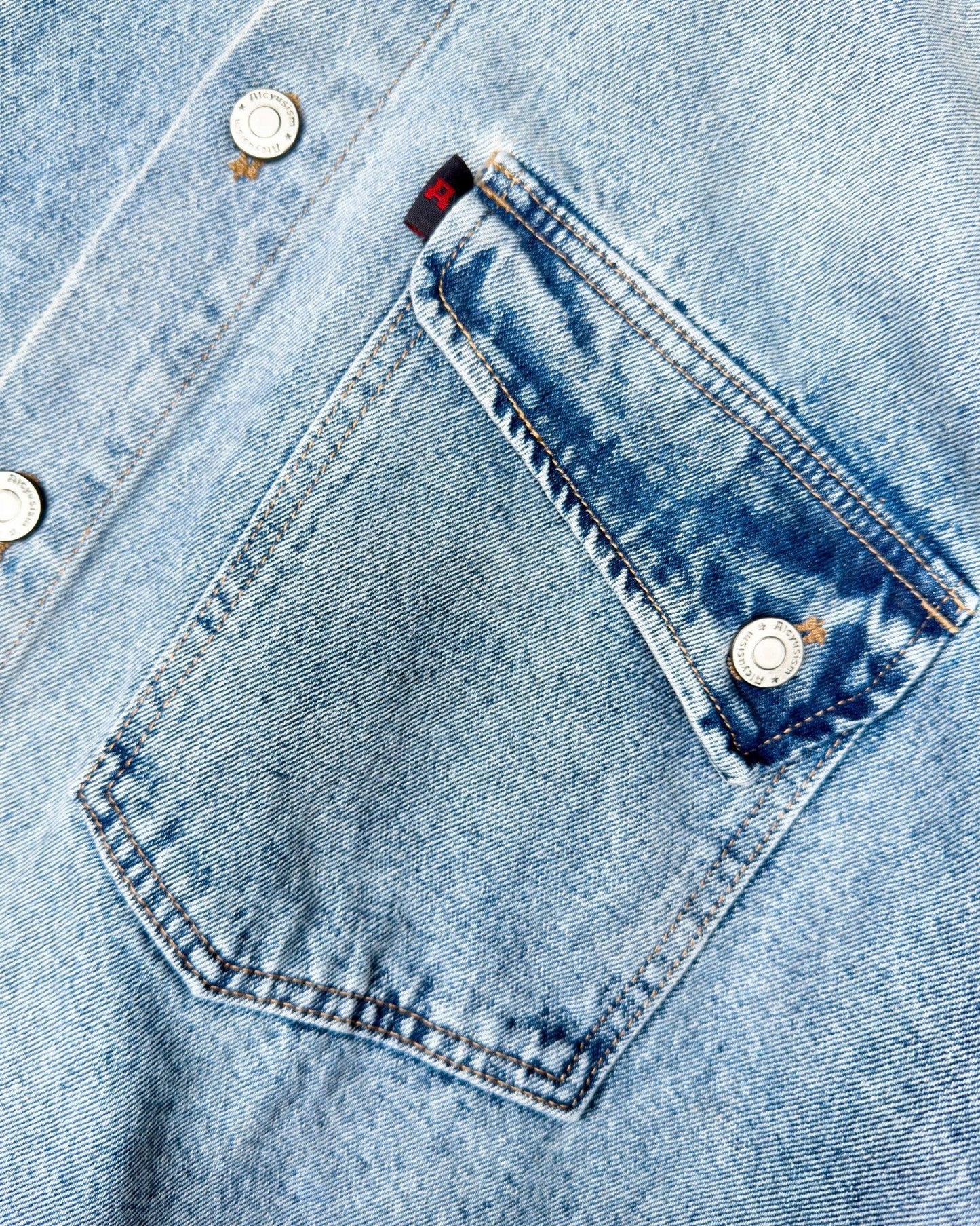 ALCYUS | A24 PATCH DENIM SHIRT