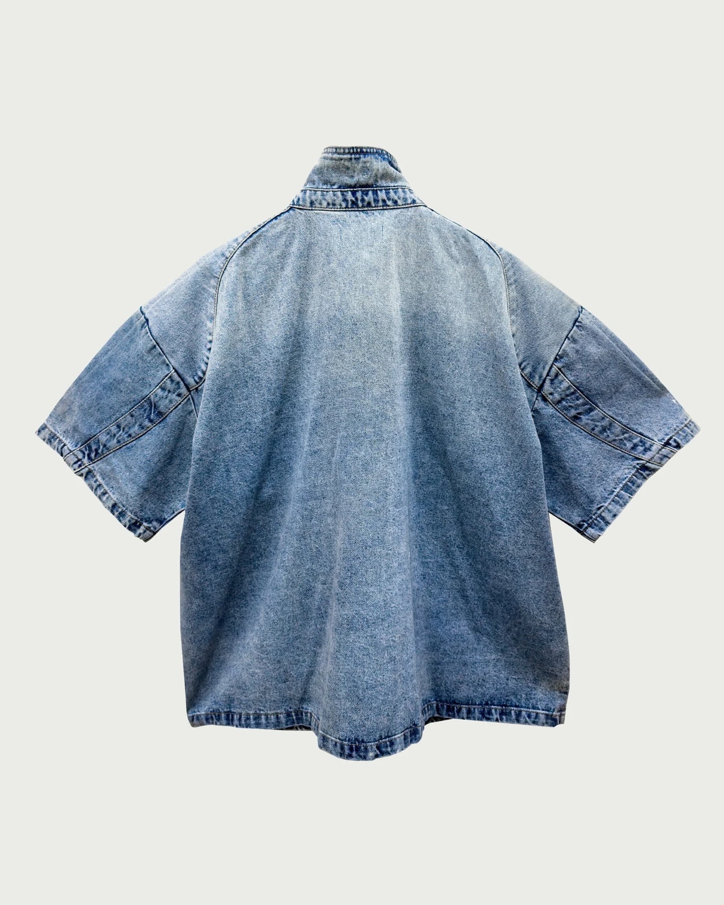 ALCYUS | A24 PATCH DENIM SHIRT