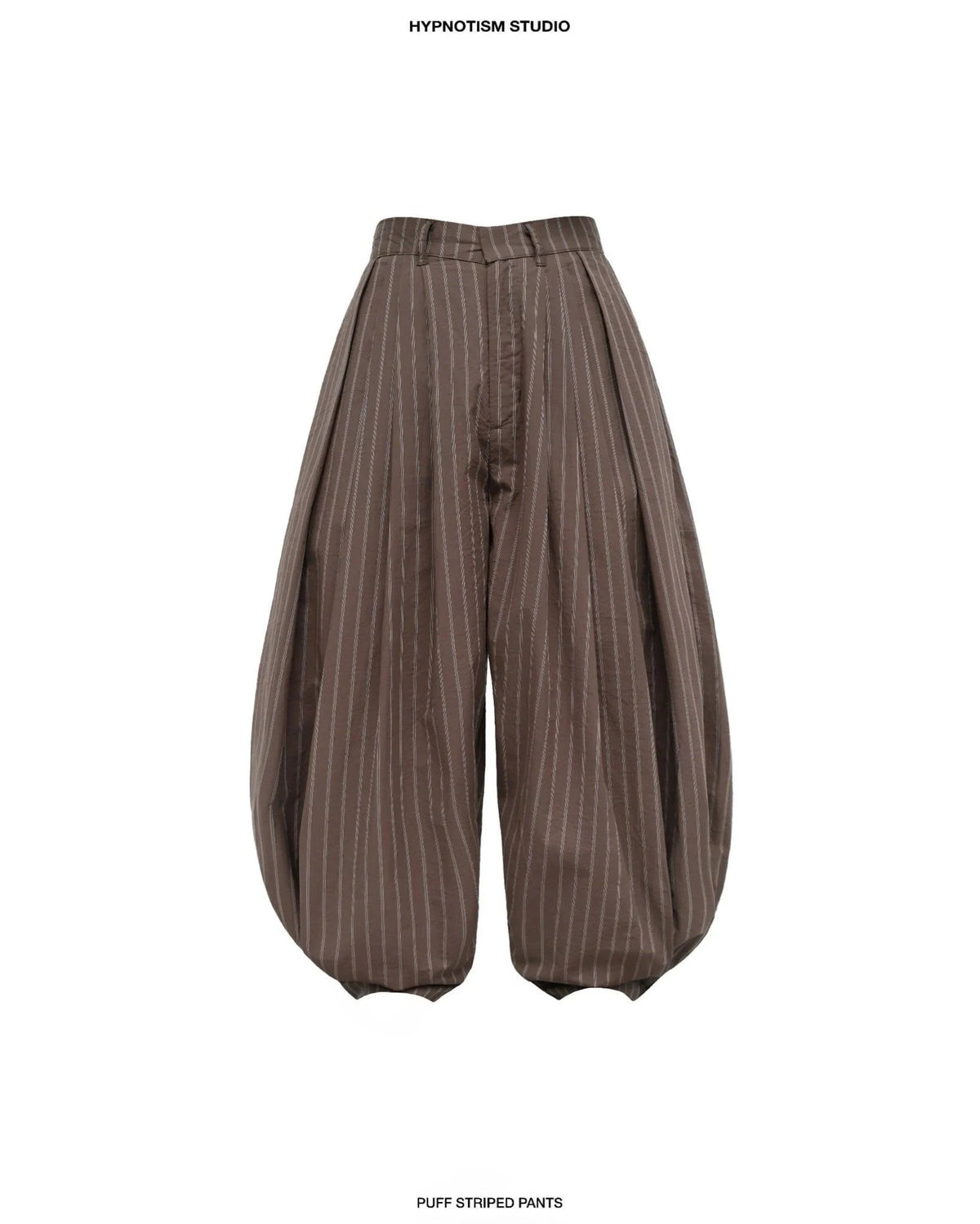 [HYPNOTISM] PUFF STRIPED PANTS