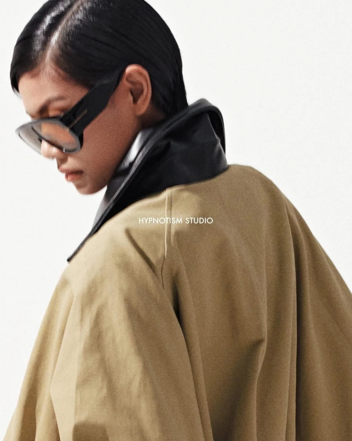 [HYPNOTISM] BATWING COLLAR JACKET
