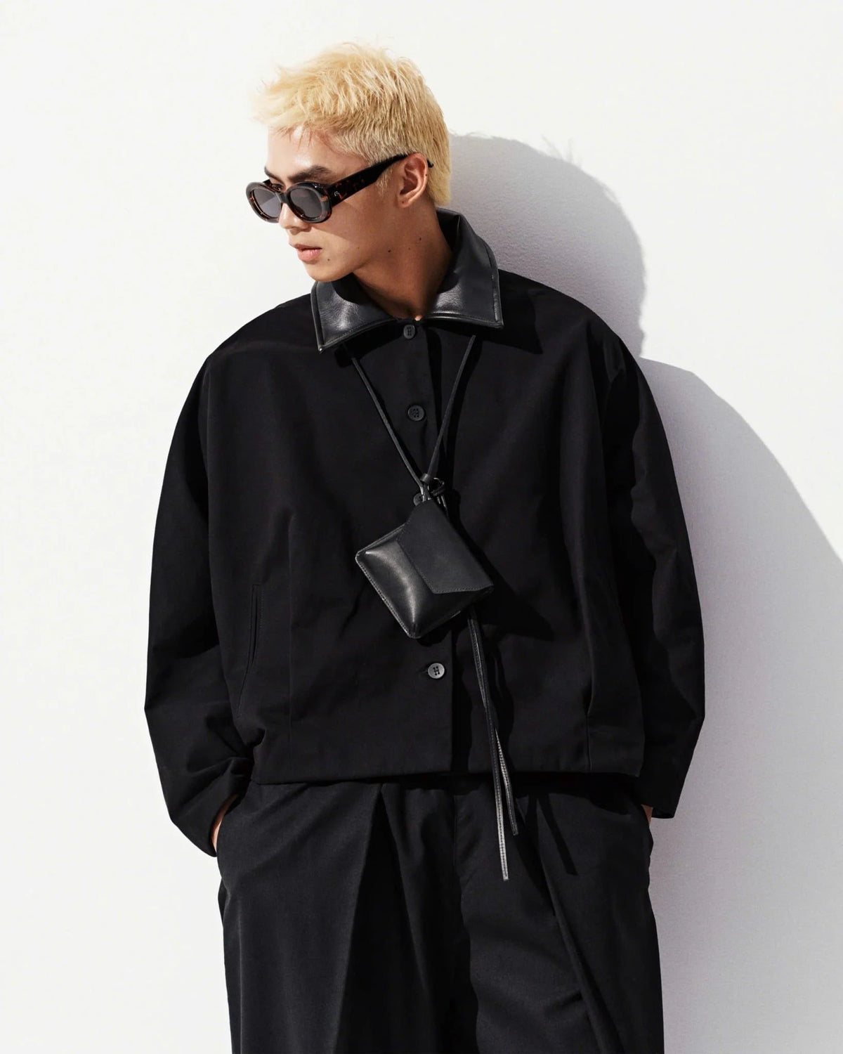 [HYPNOTISM] BATWING COLLAR JACKET