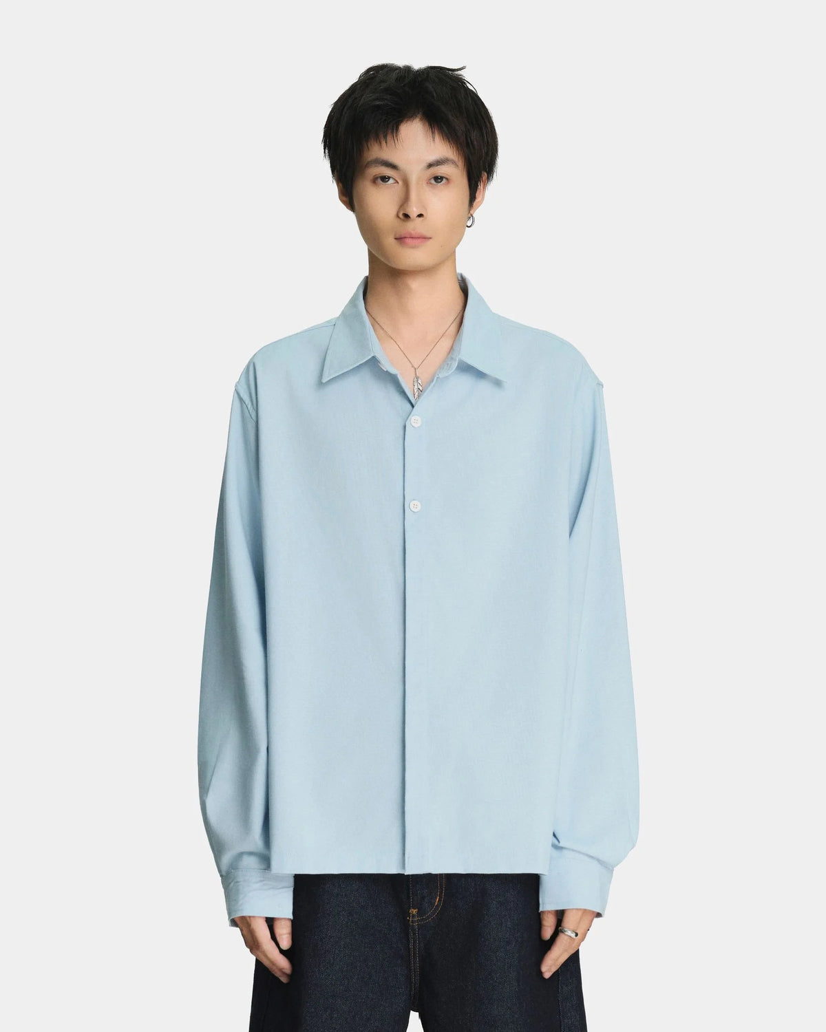 [MAHU] LINEN SHIRT