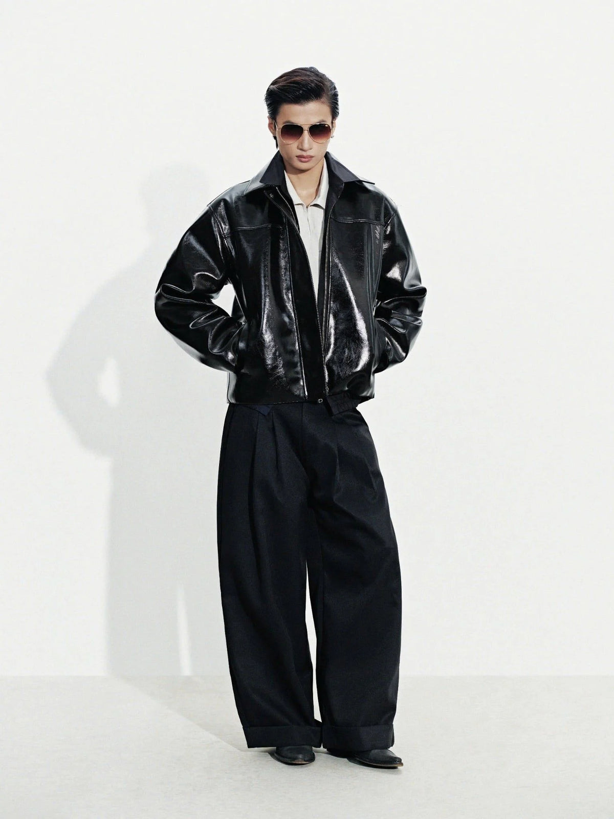[HYPNOTISM] PRIMARY LEATHER JACKET