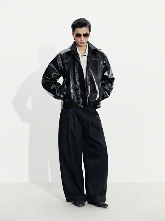 [HYPNOTISM] PRIMARY LEATHER JACKET