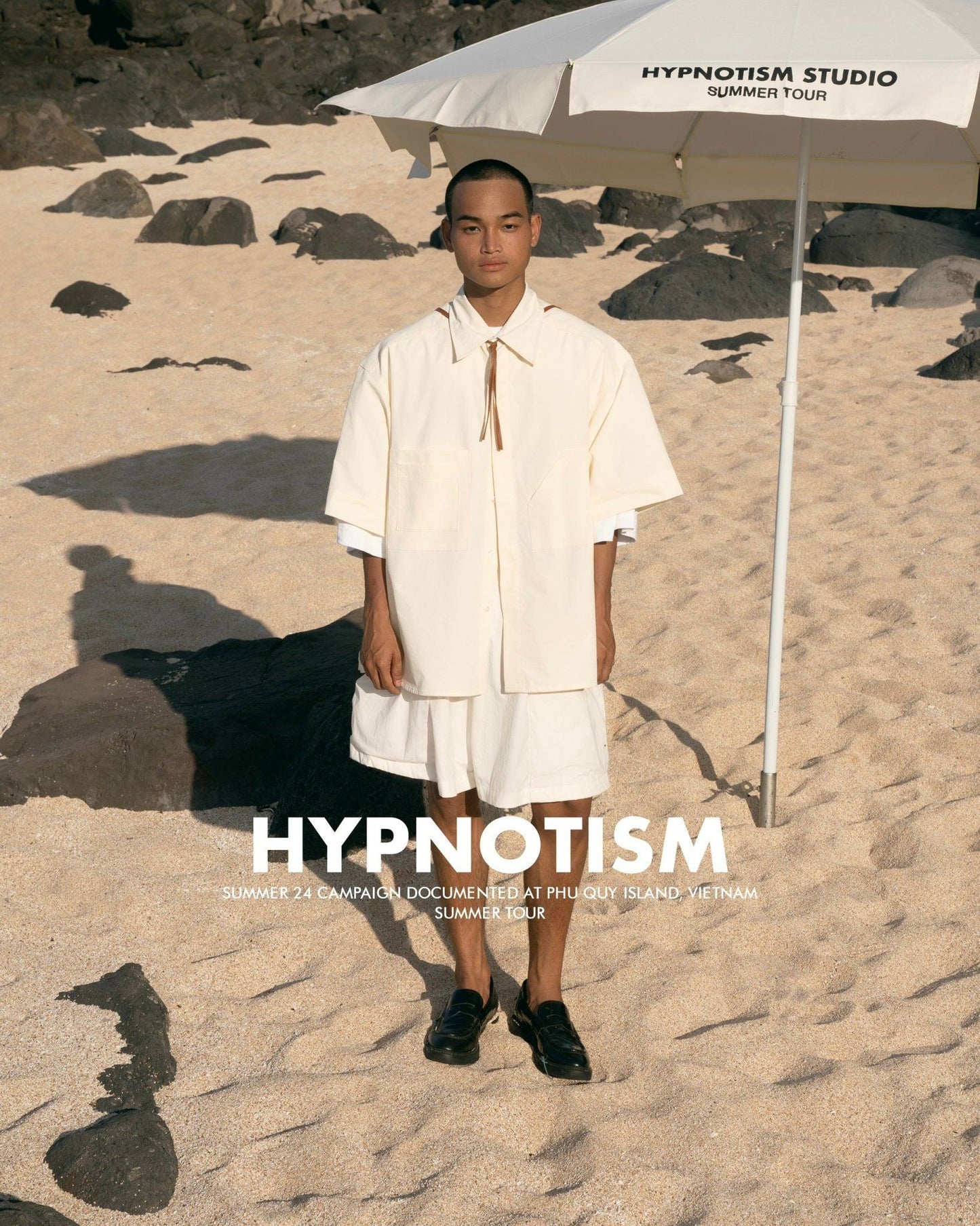 [HYPNOTISM] PATCH POCKETS SHIRT