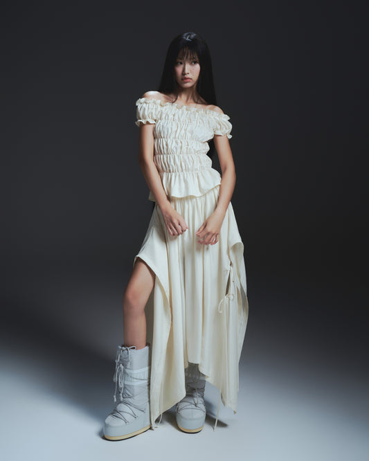 [BUNNYHILL] TWYLA SKIRT (IVORY)