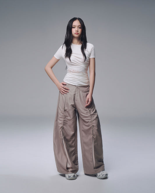 [BUNNYHILL] RAE LACE PANEL TOP