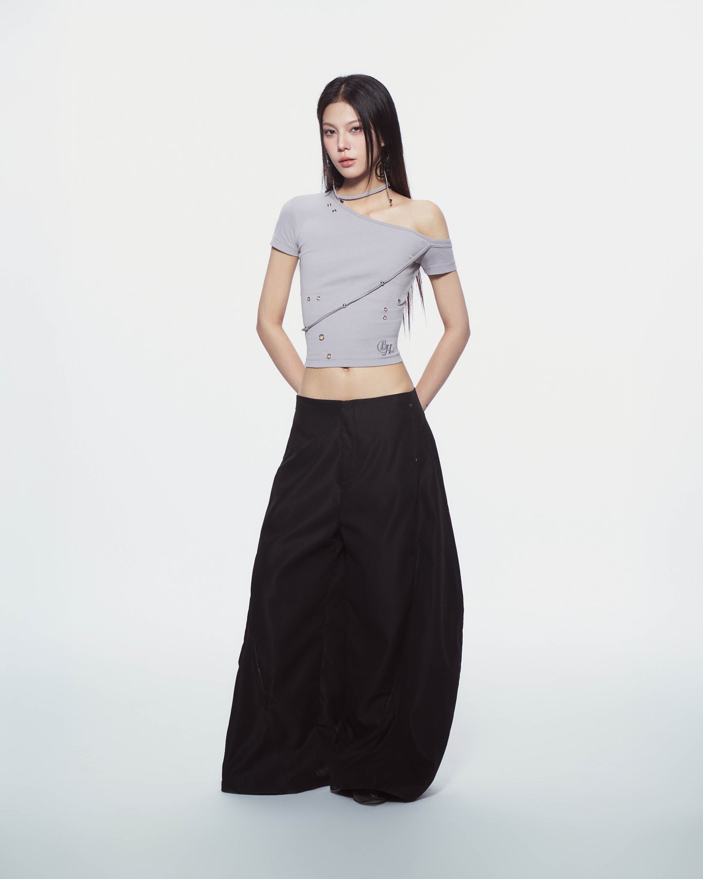 [BUNNYHILL] LUDOVIC PANTS (BLACK) (PRE - ORDER)