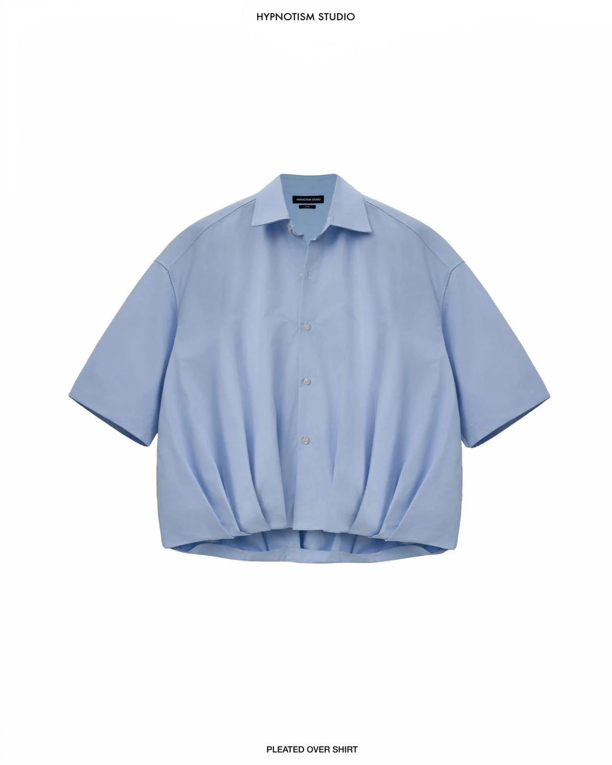 [HYPNOTISM] PLEATED OVER SHIRT