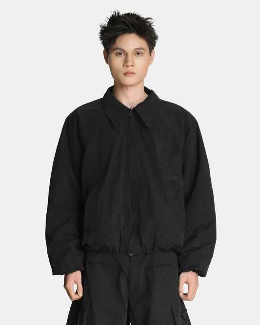 [MAHU] FUR LINED BOMBER JACKET