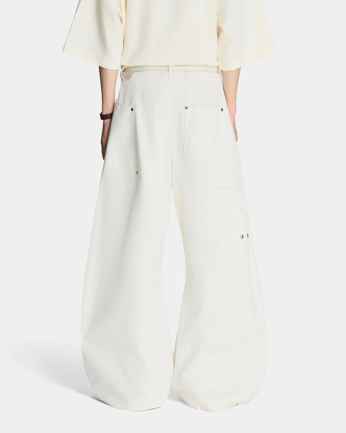 [MAHU] WIDE-LEG PANTS