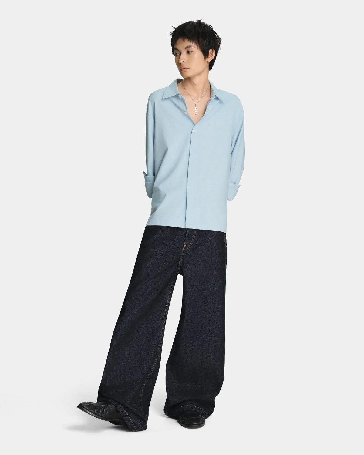[MAHU] LINEN SHIRT