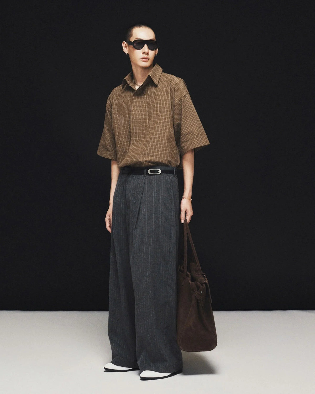 [HYPNOTISM] AXIS STRIPED PANTS