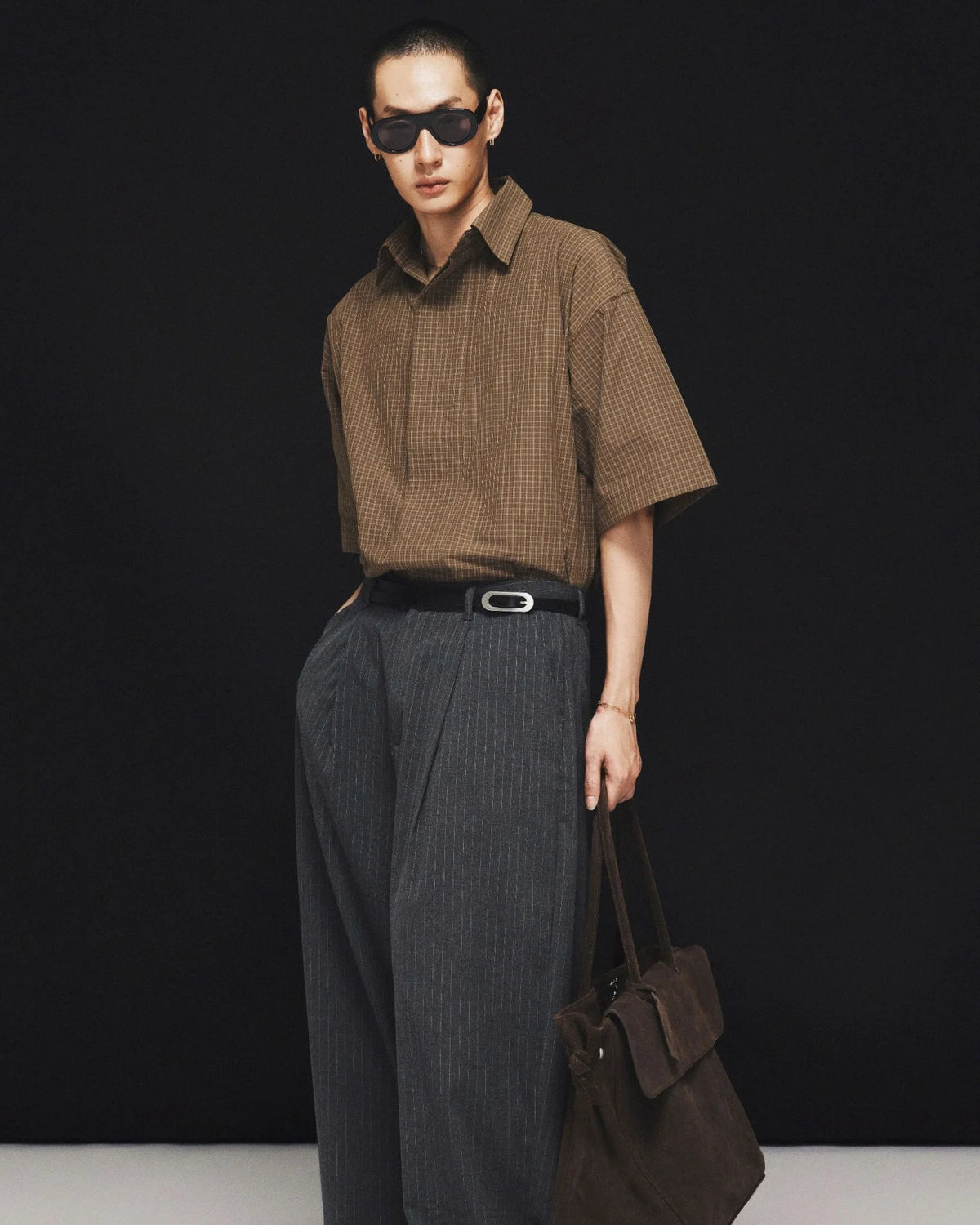 [HYPNOTISM] AXIS STRIPED PANTS