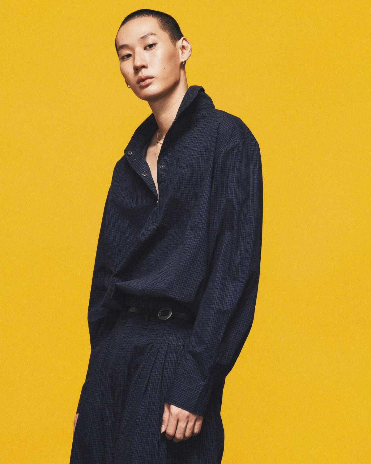 [HYPNOTISM] FOUNDATION CHECK PANTS