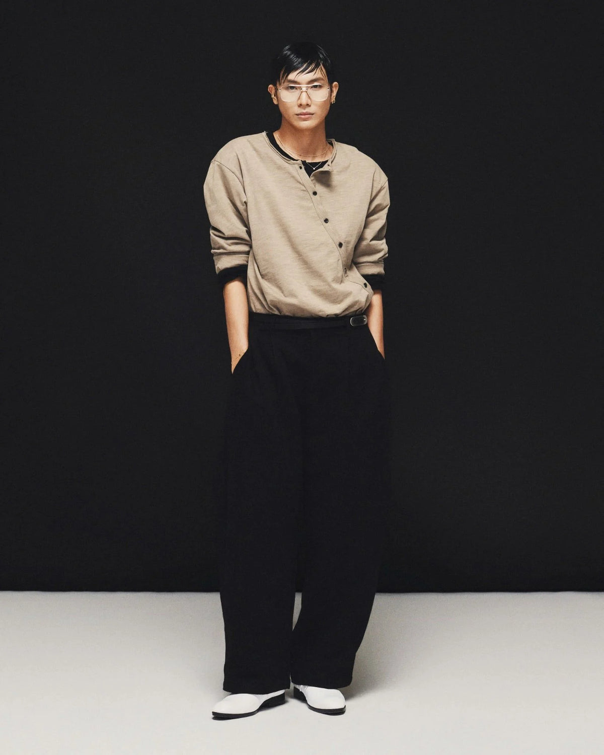 [HYPNOTISM] OBLIQUE BUTTON TOP