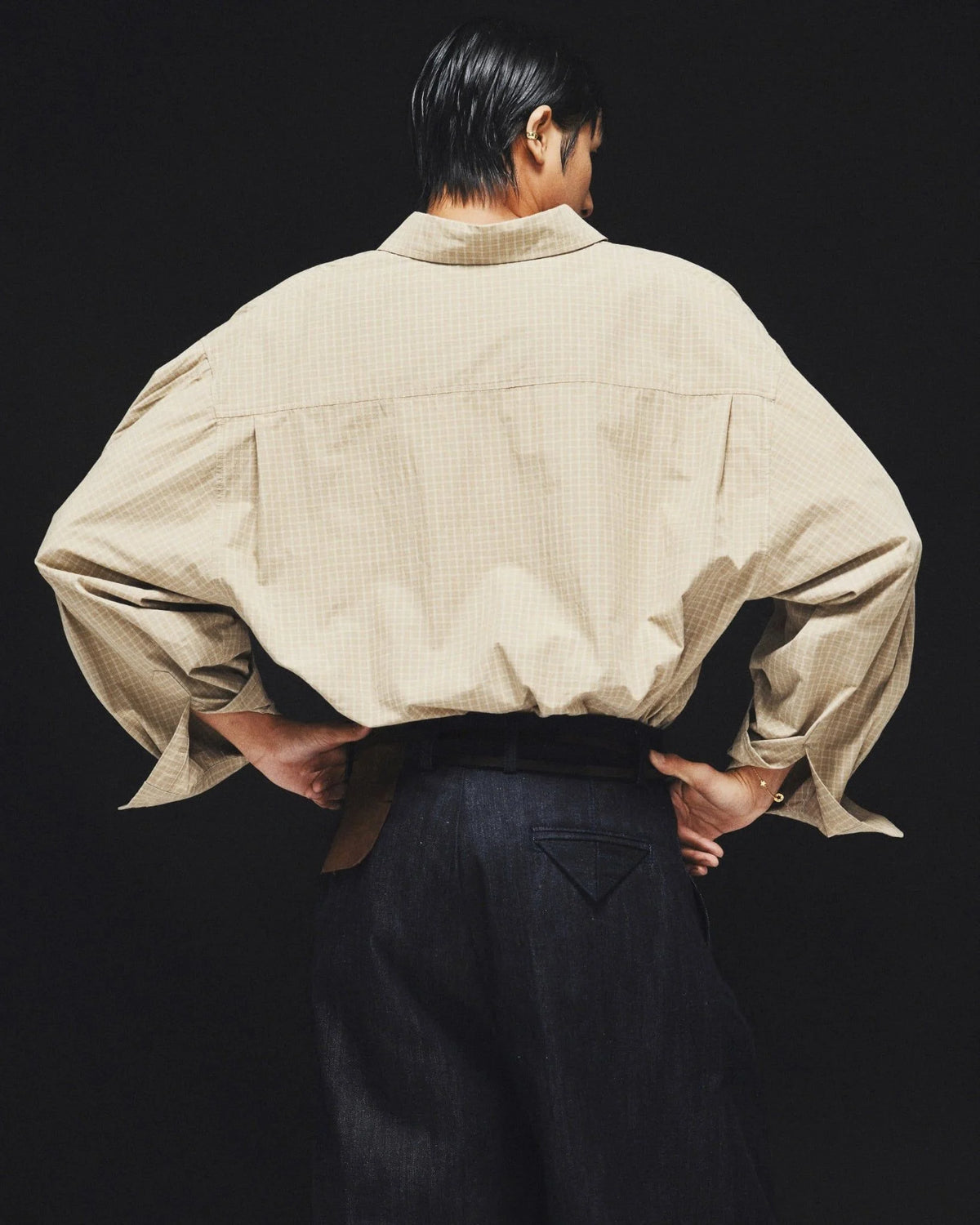 [HYPNOTISM] RAW LOOM DENIM PANTS