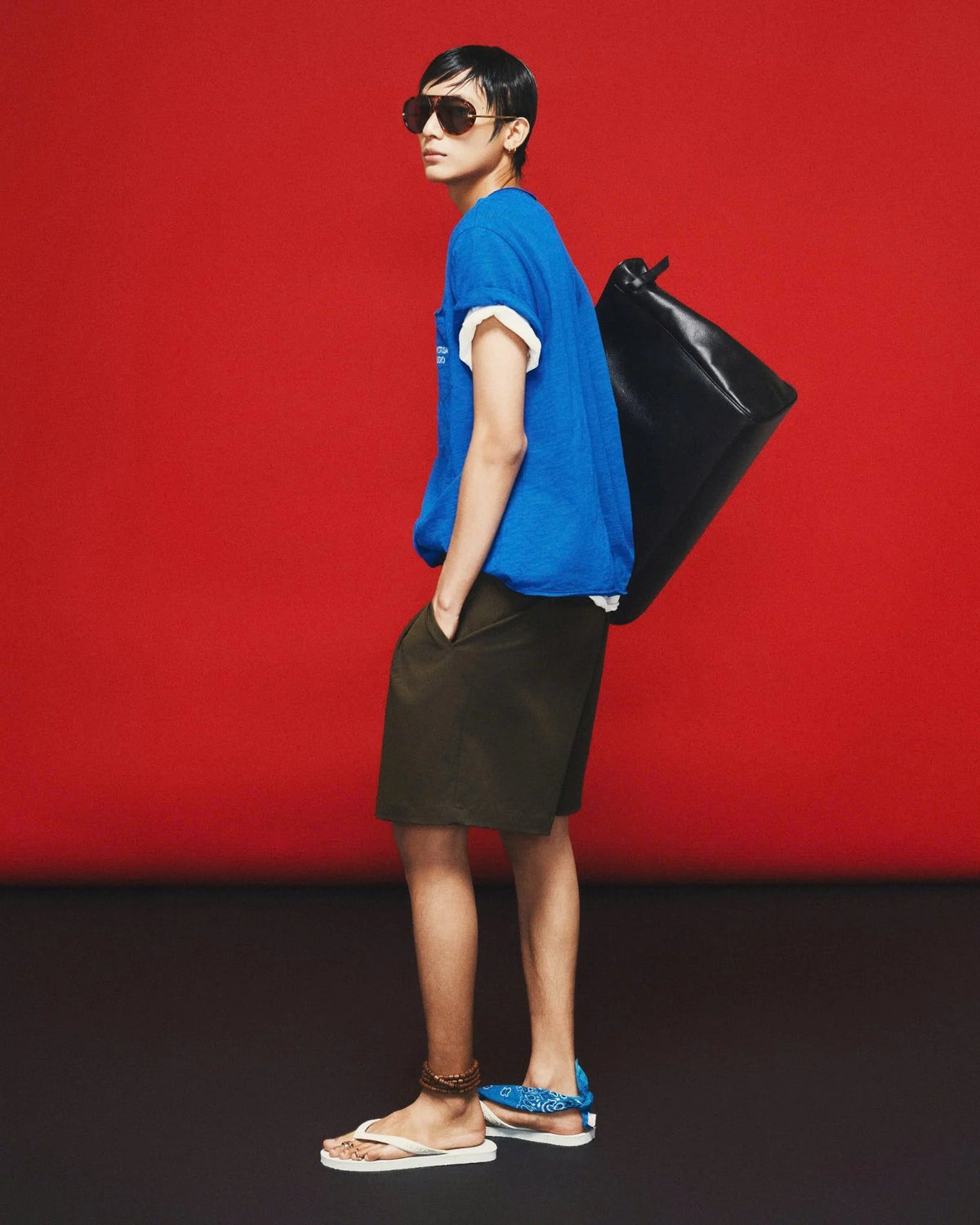 [HYPNOTISM] CONTOUR PANEL SHORTS