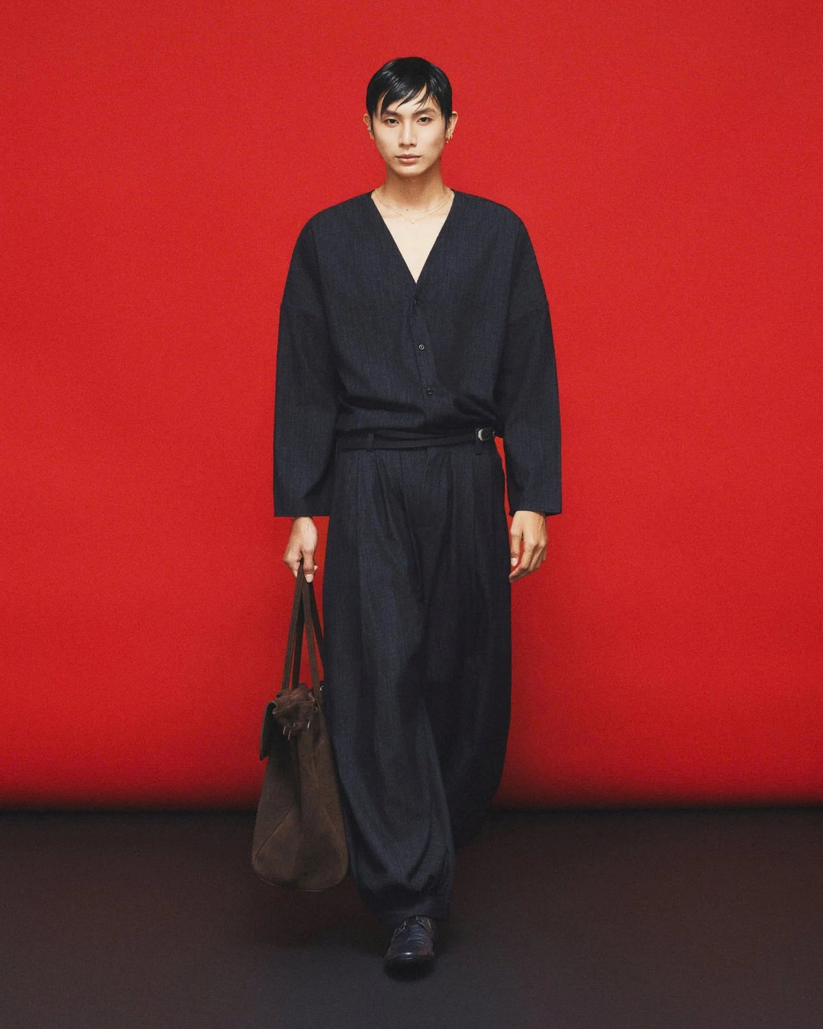 [HYPNOTISM] VAULT PLEATED TROUSERS