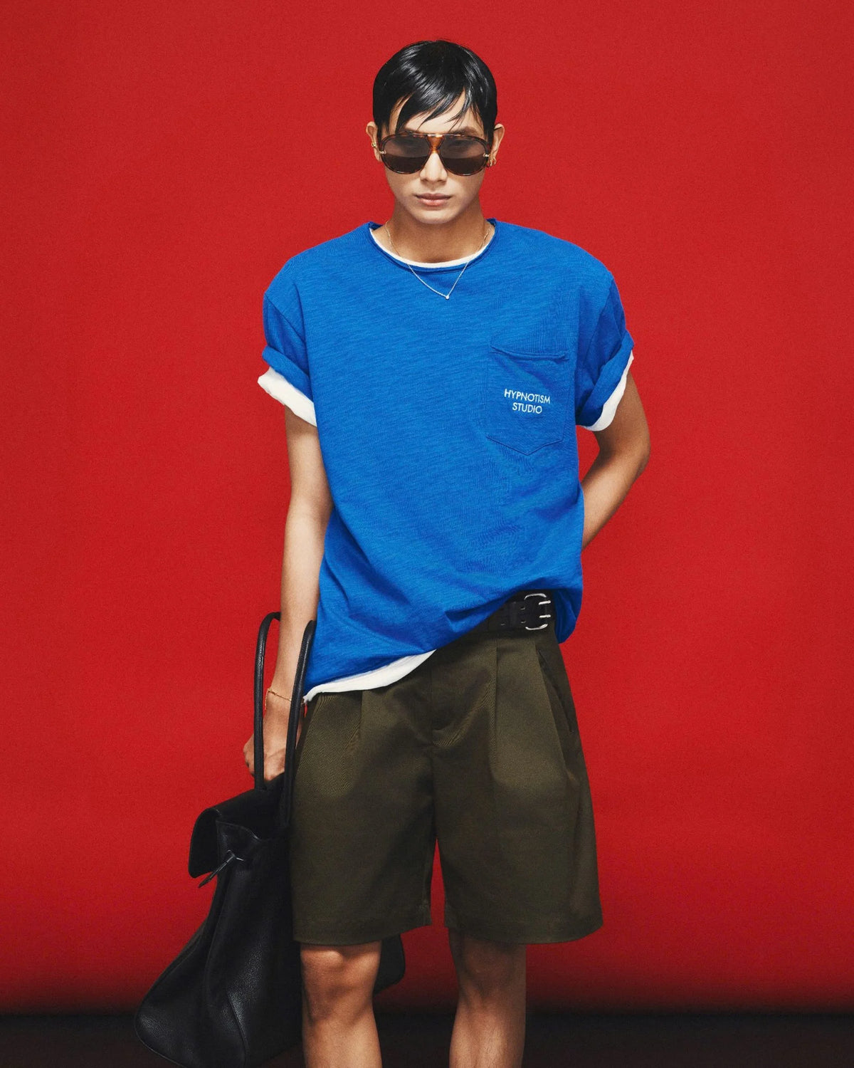 [HYPNOTISM] CONTOUR PANEL SHORTS