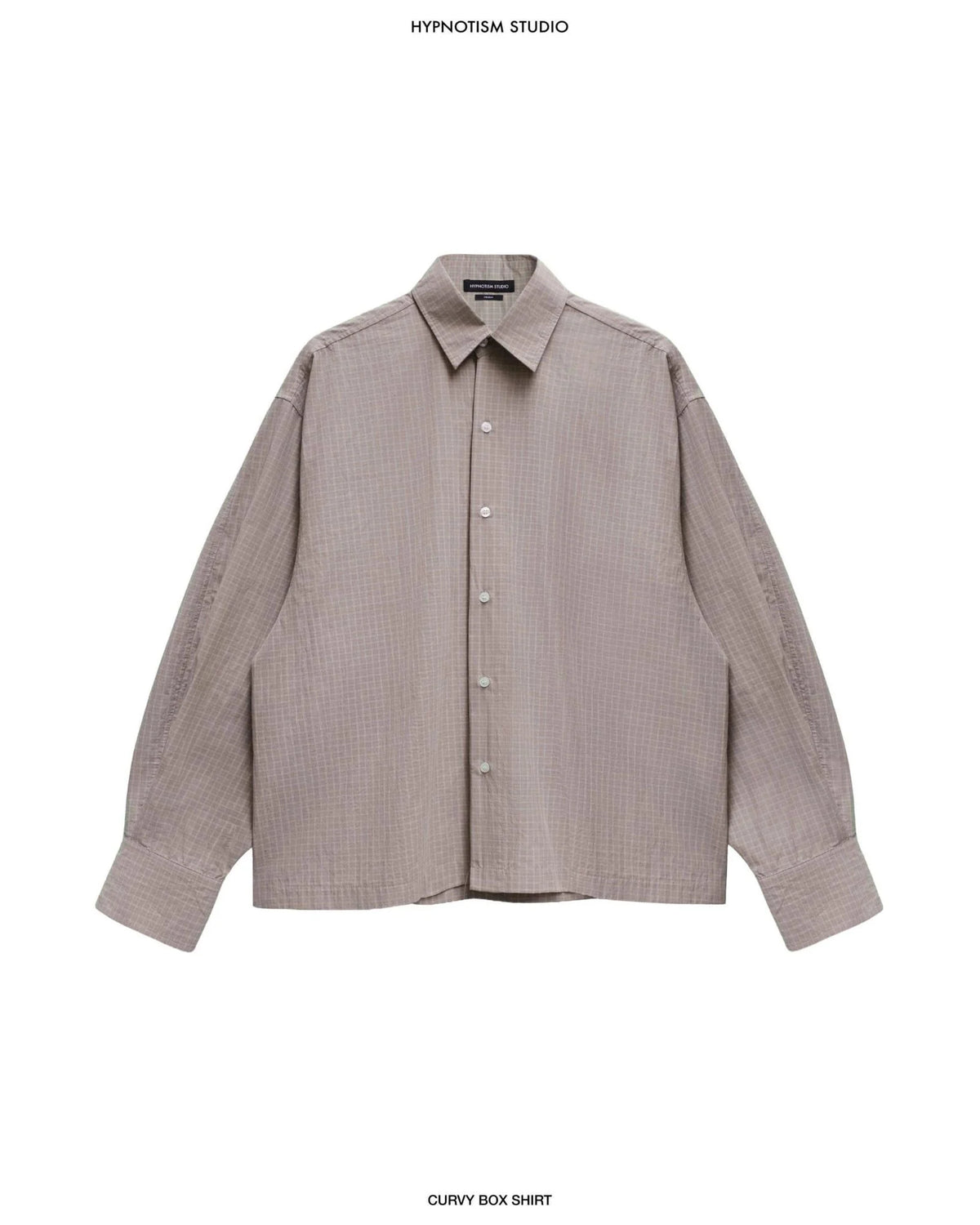 [HYPNOTISM] CURVY BOX SHIRT