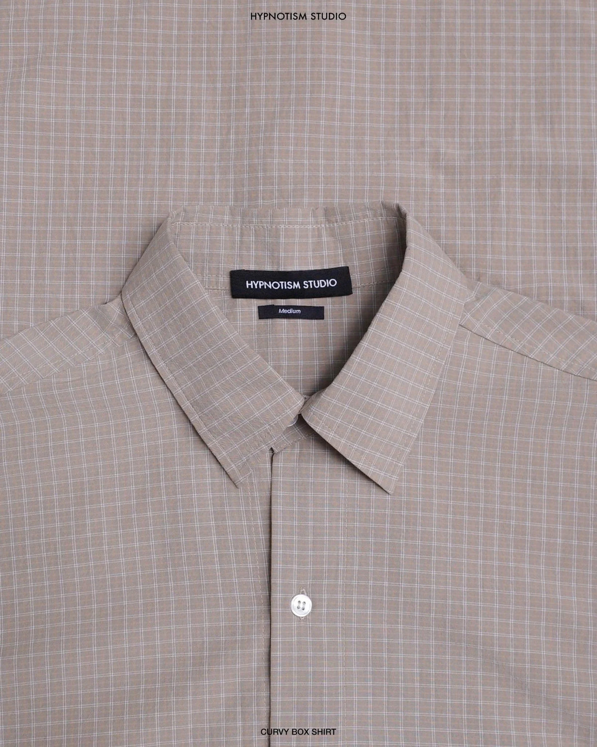 [HYPNOTISM] CURVY BOX SHIRT