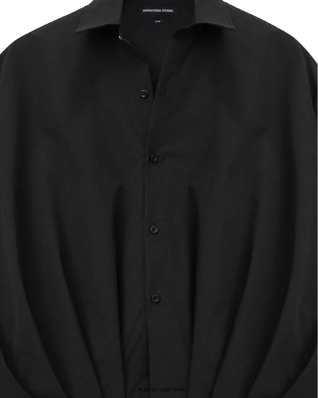 [HYPNOTISM] PLEATED OVER SHIRT
