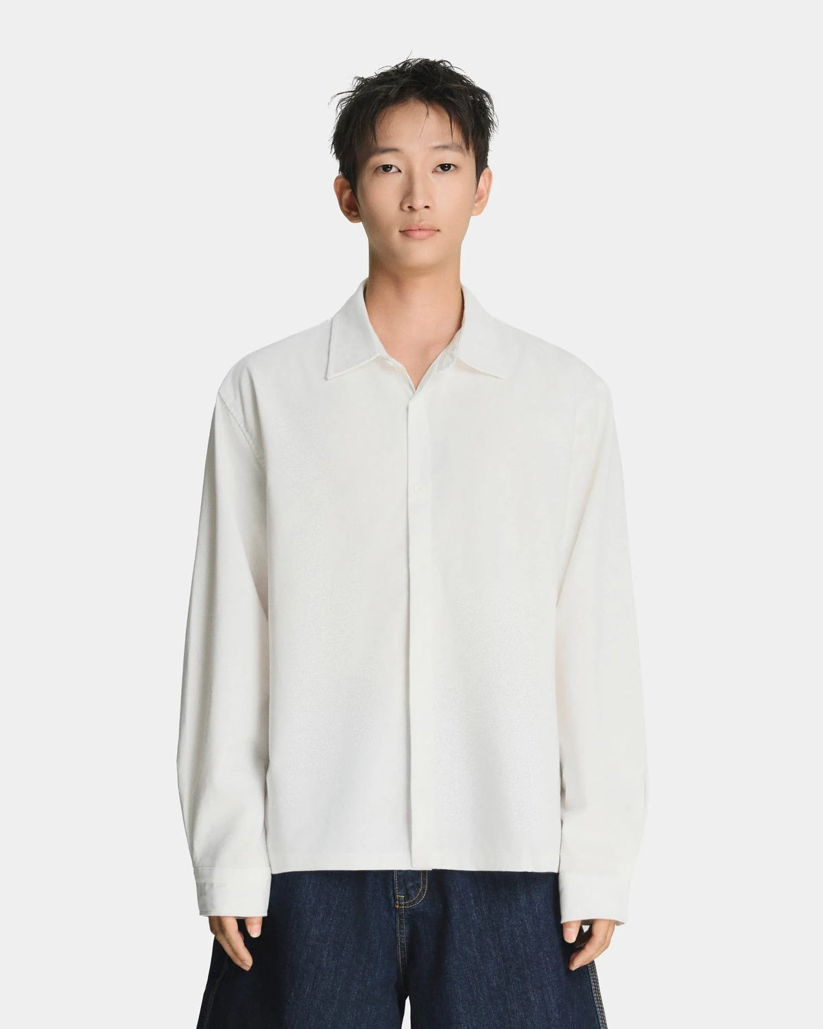 [MAHU] LINEN SHIRT
