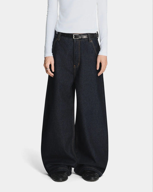 [MAHU] REGULAR DENIM PANTS