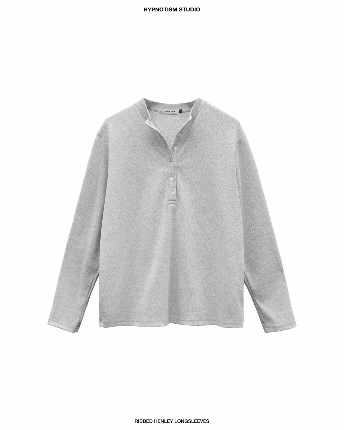 [HYPNOTISM] RIBBED HENLEY TOP