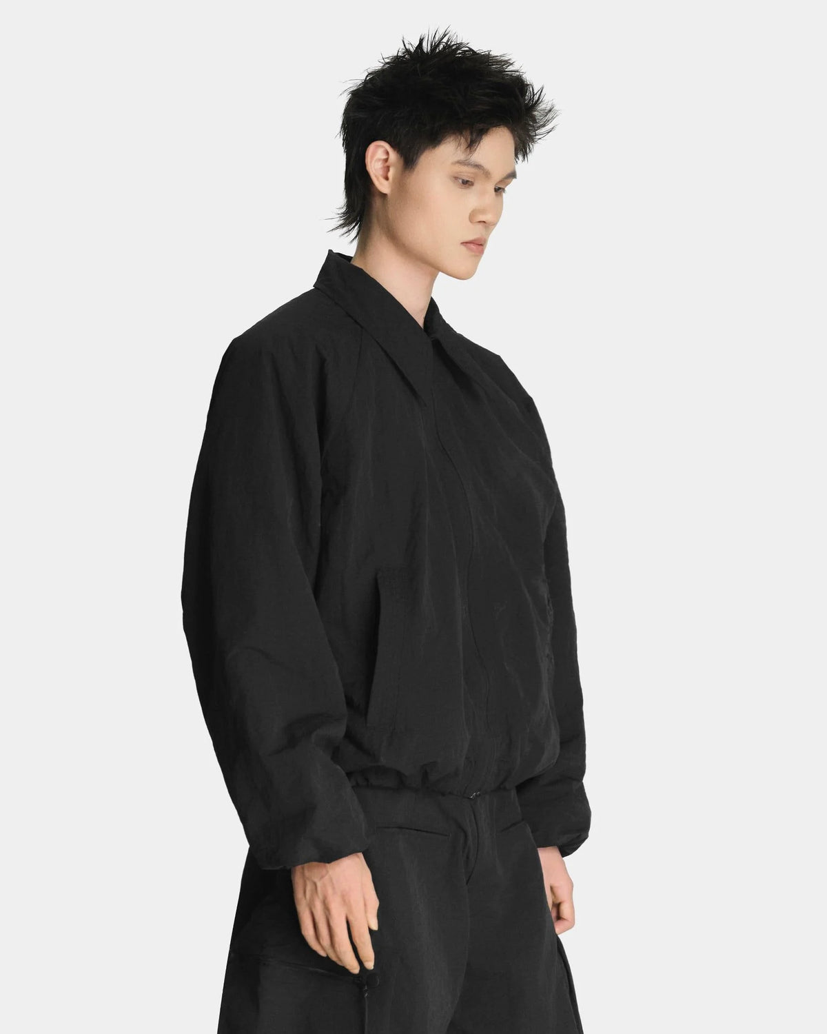 [MAHU] FUR LINED BOMBER JACKET