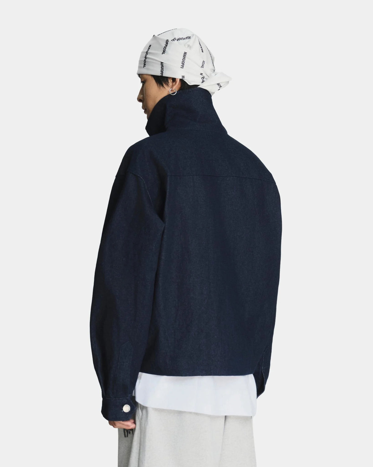 [MAHU] ZIP-UP DENIM JACKET