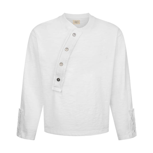 [ROIWORKSHOP] IVORY SLUB TEE