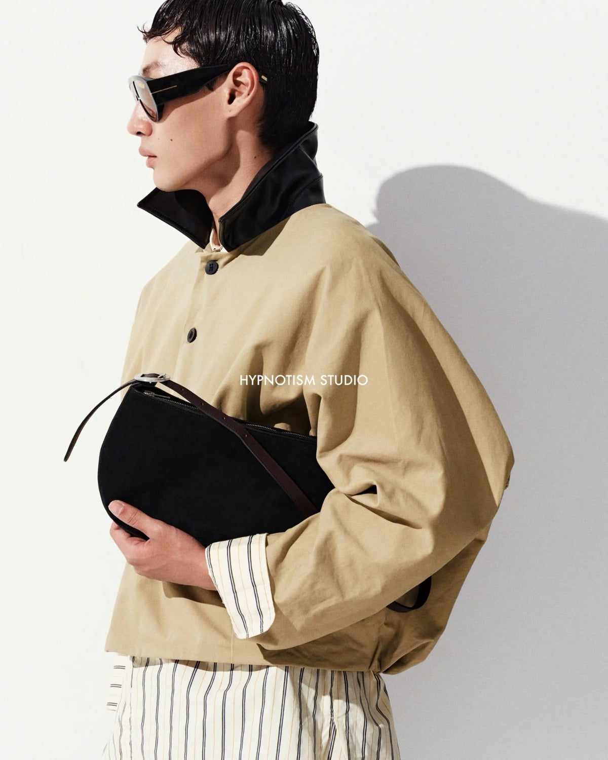 [HYPNOTISM] BATWING COLLAR JACKET