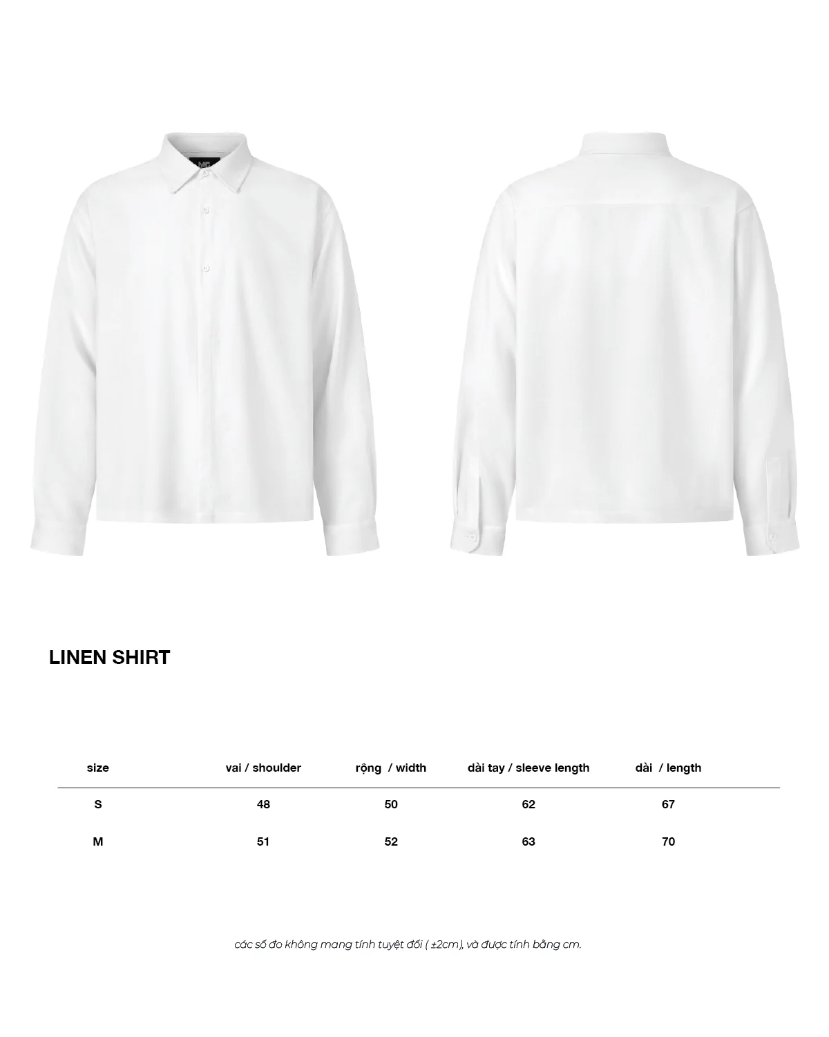 [MAHU] LINEN SHIRT