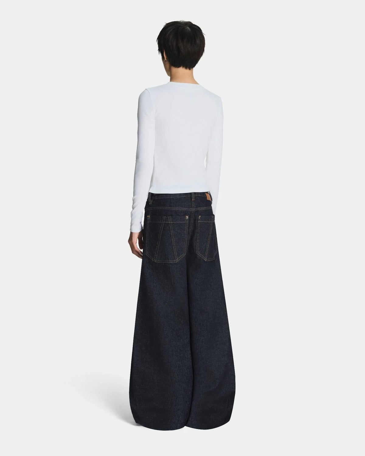 [MAHU] REGULAR DENIM PANTS