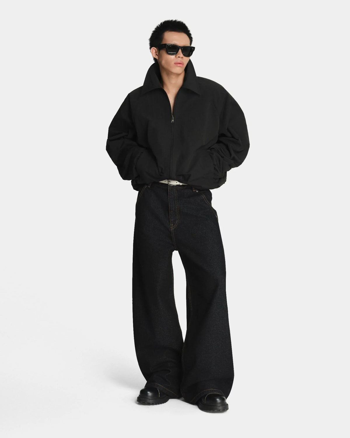 [MAHU] REGULAR DENIM PANTS