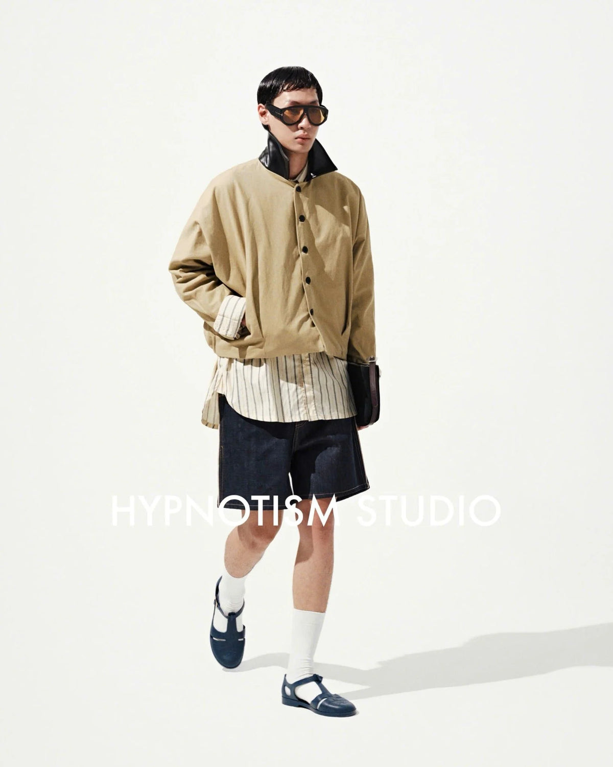 [HYPNOTISM] BATWING COLLAR JACKET