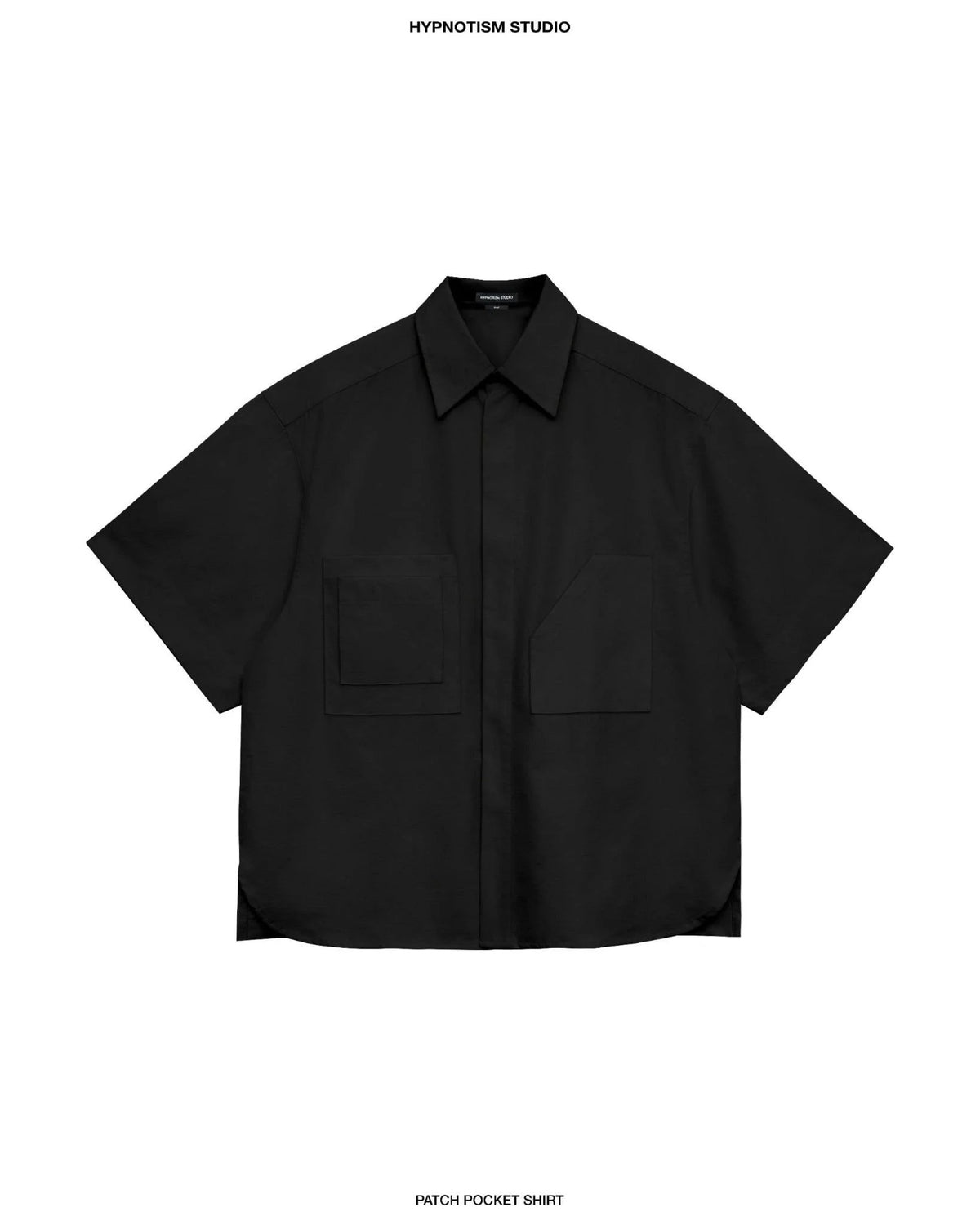 [HYPNOTISM] PATCH POCKETS SHIRT