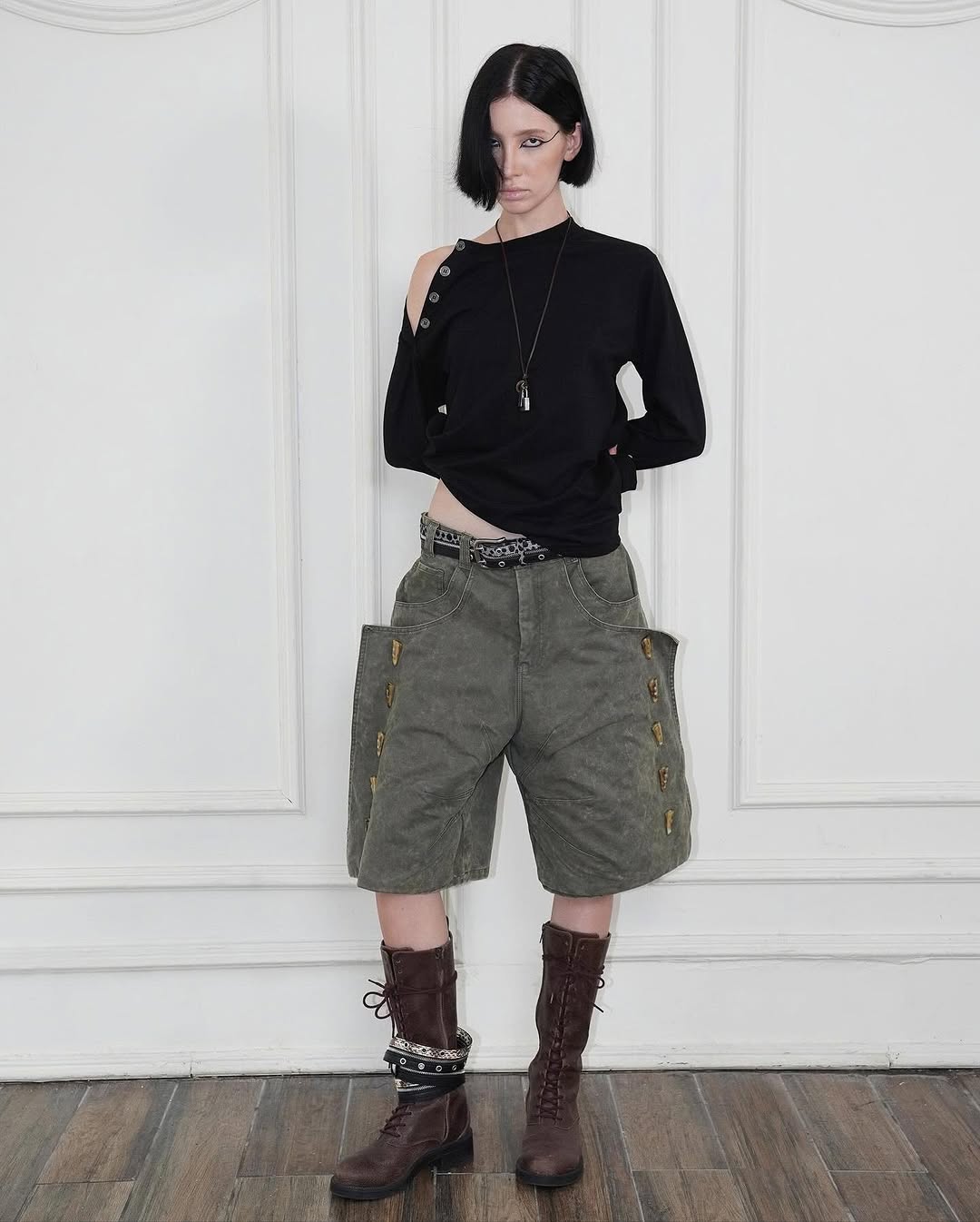 [ROIWORKSHOP] DIAGONAL LONGSLEEVE