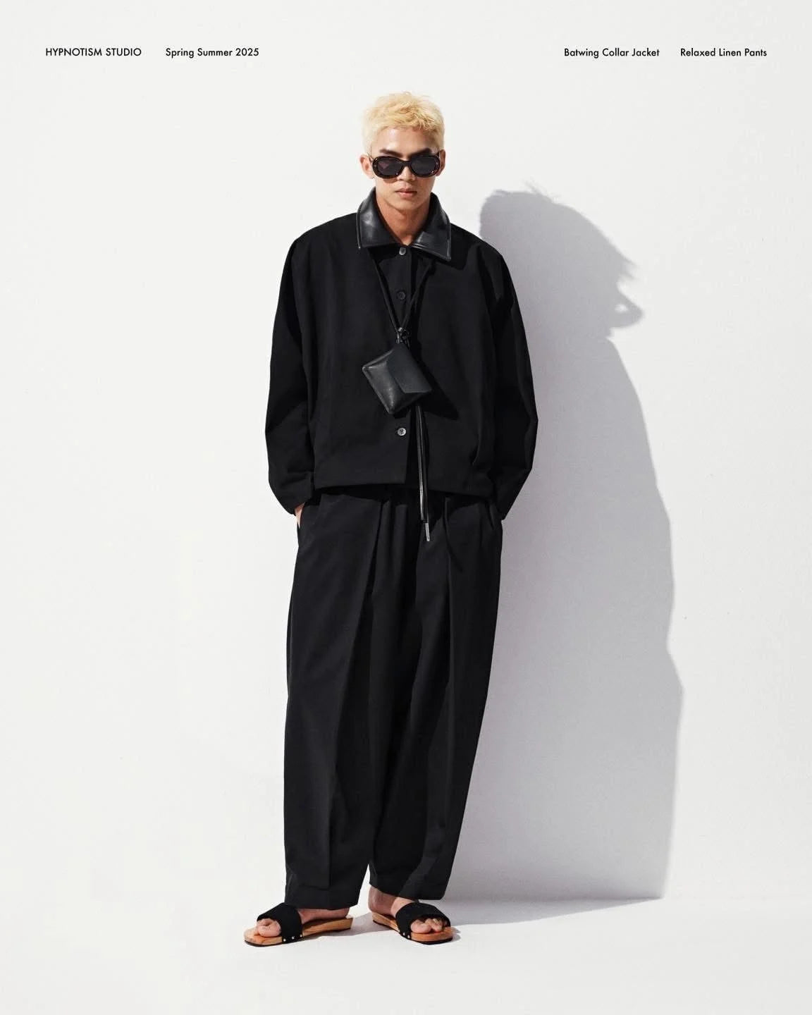 [HYPNOTISM] BATWING COLLAR JACKET