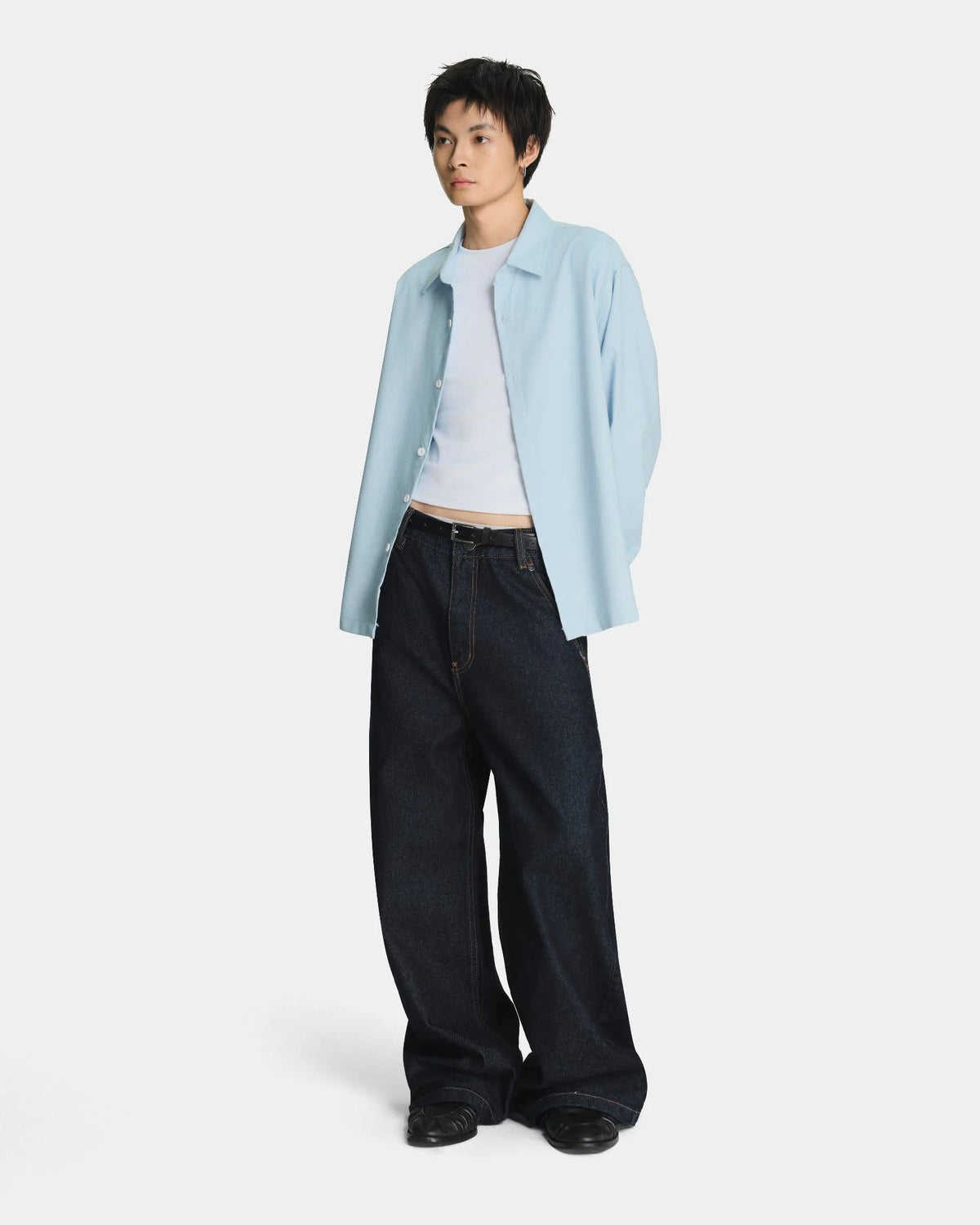 [MAHU] REGULAR DENIM PANTS