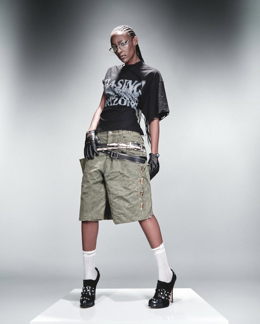 [ROIWORKSHOP] CH DISTRESSED T-SHIRT