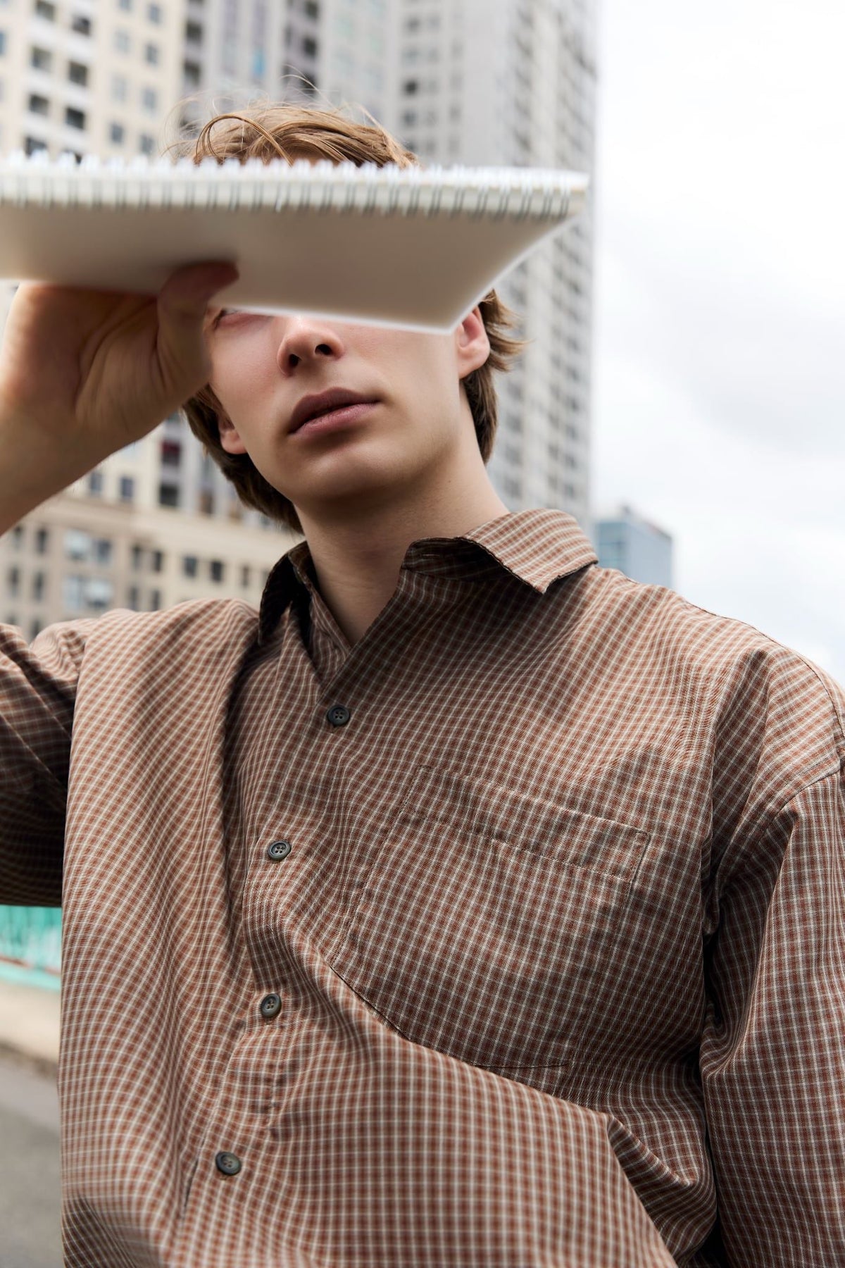 [PROJECT95] PLAID REGULAR SHIRT