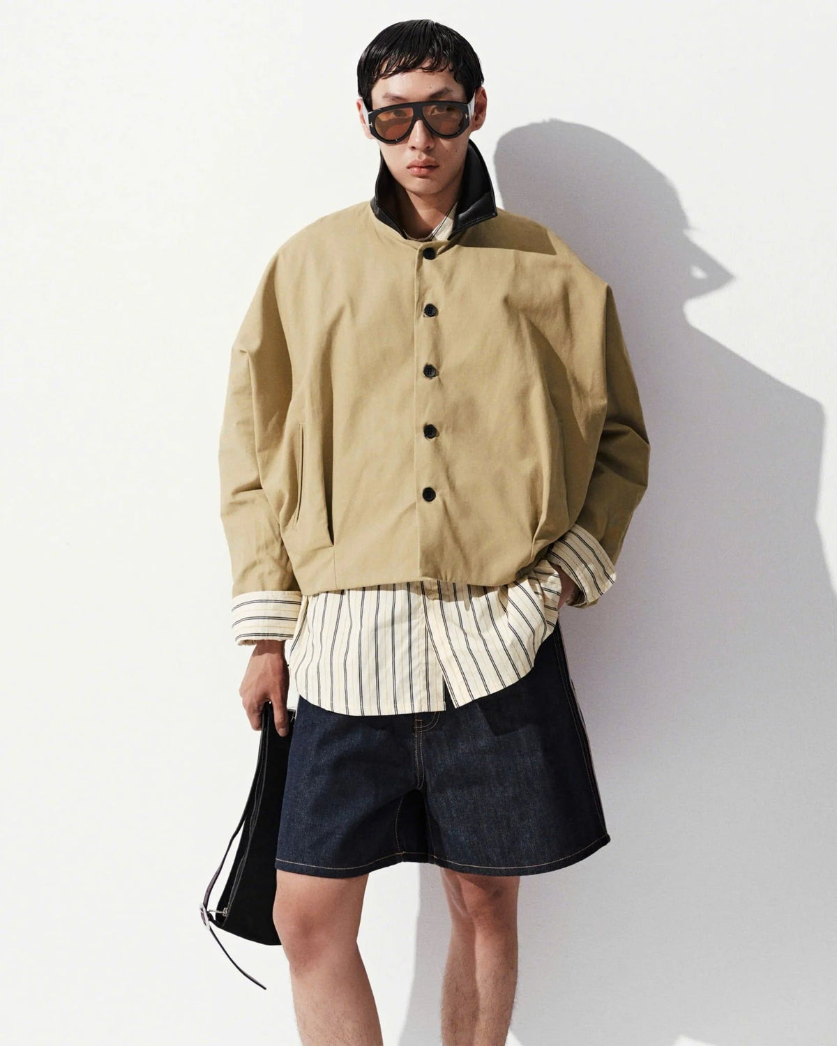 [HYPNOTISM] BATWING COLLAR JACKET