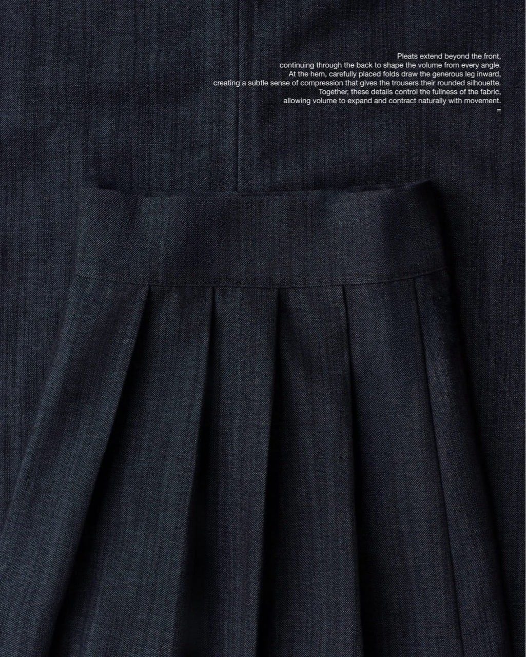 [HYPNOTISM] VAULT PLEATED TROUSERS
