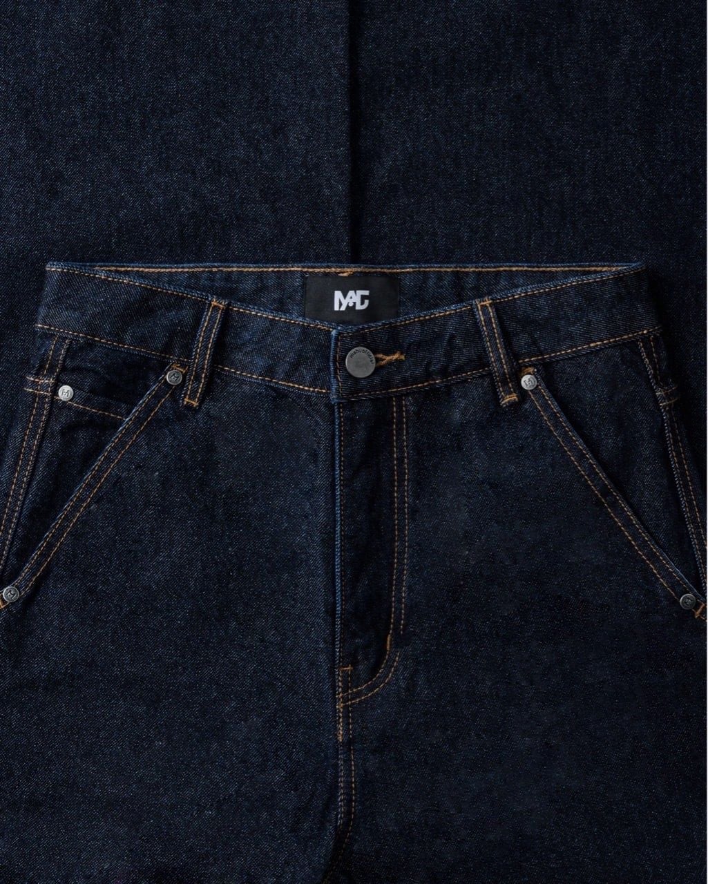 [MAHU] REGULAR DENIM PANTS