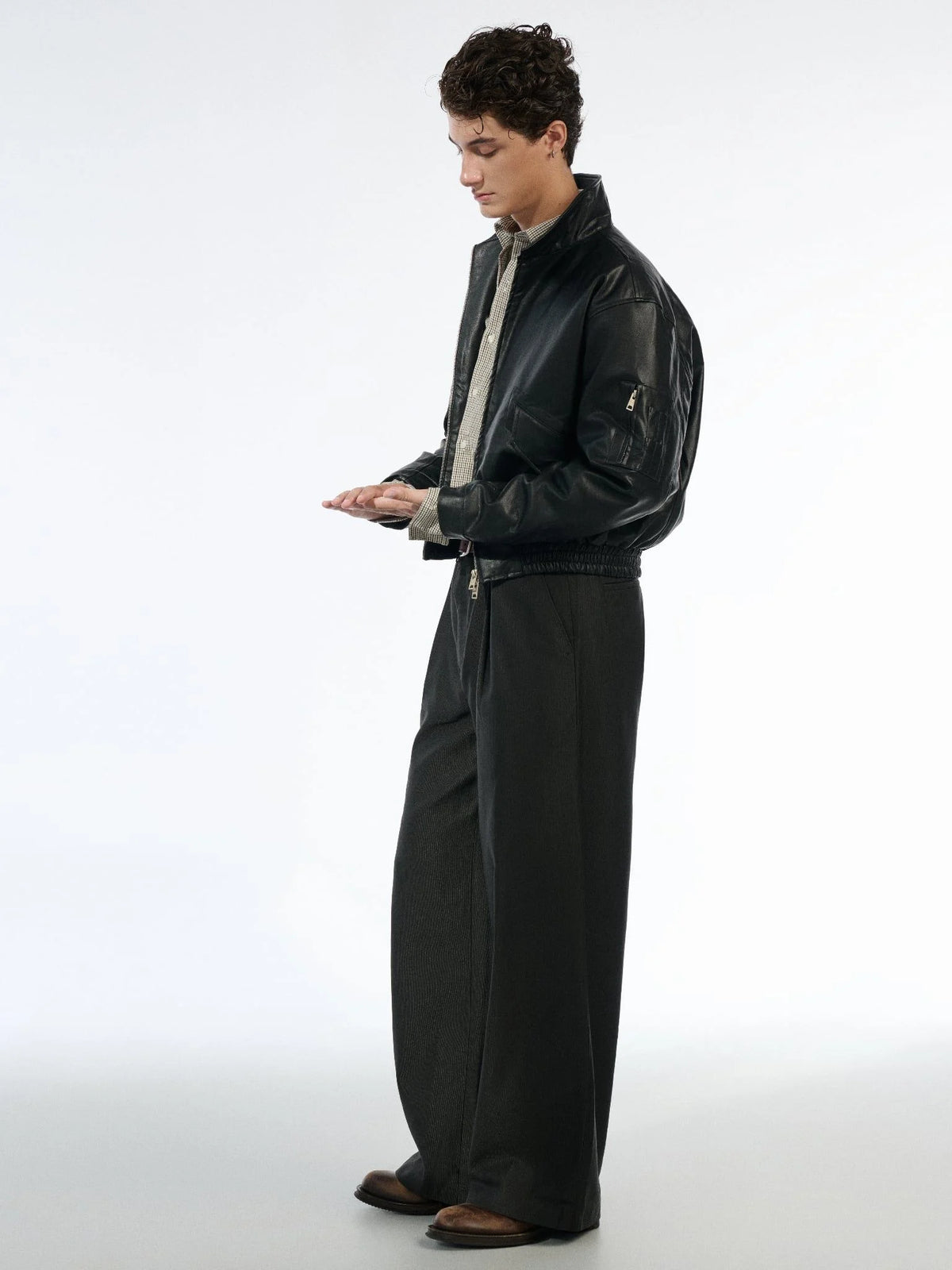 [PROJECT95] HERITAGE CURVE TROUSERS