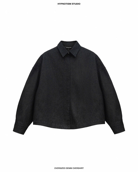 [HYPNOTISM] OVERSIZED DENIM OVERSHIRT