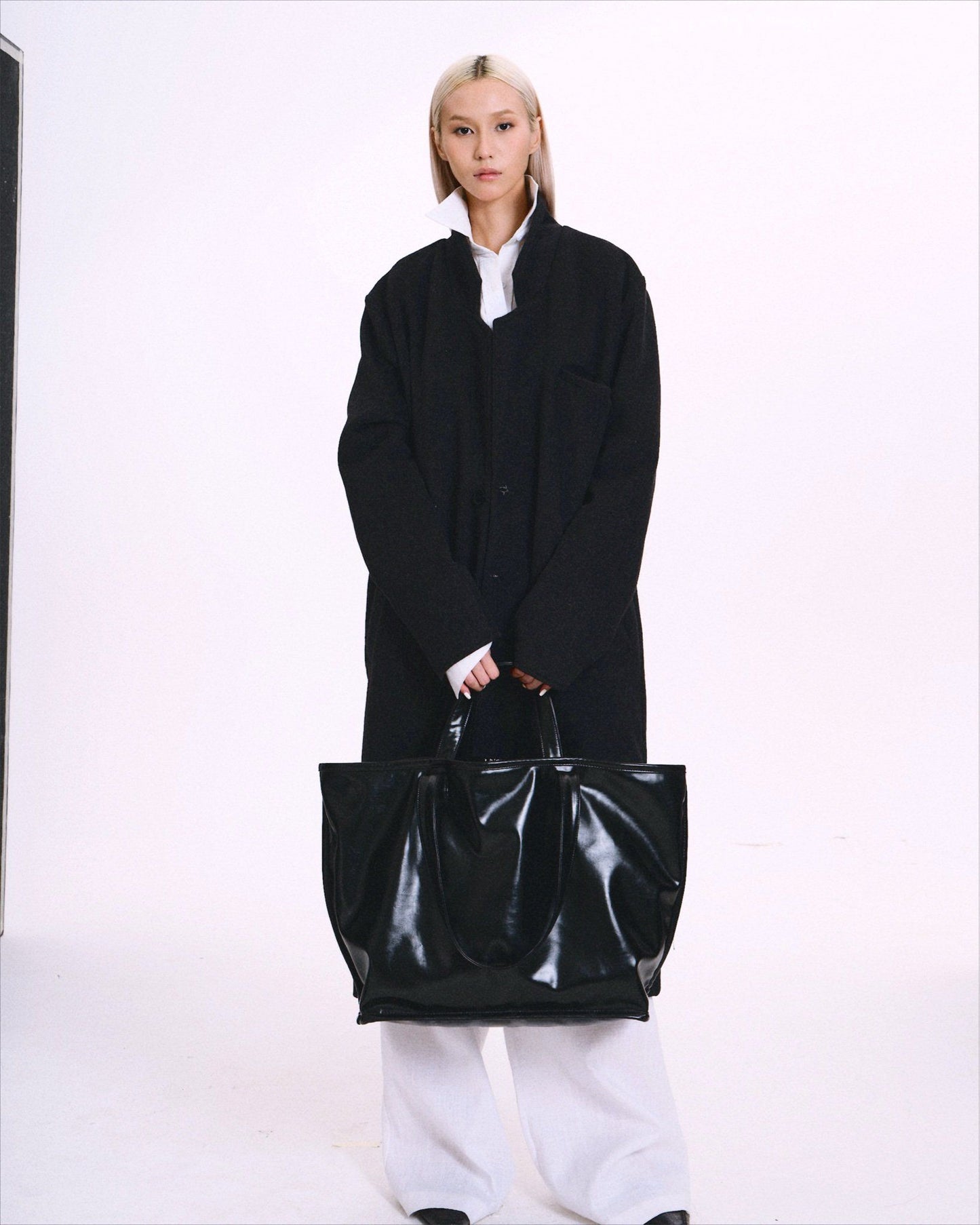 [SENSSE] ANDIAMO FAUX LEATHER TOTE BAG